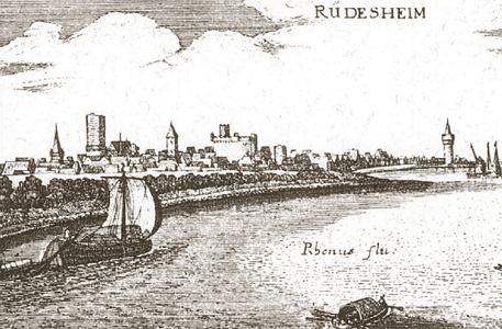 Rüdesheim um 1650